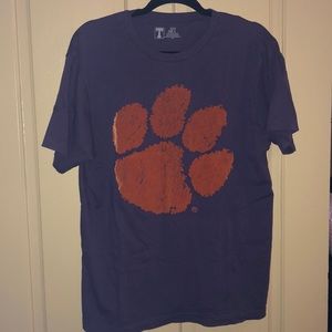 Purple Clemson T-shirt